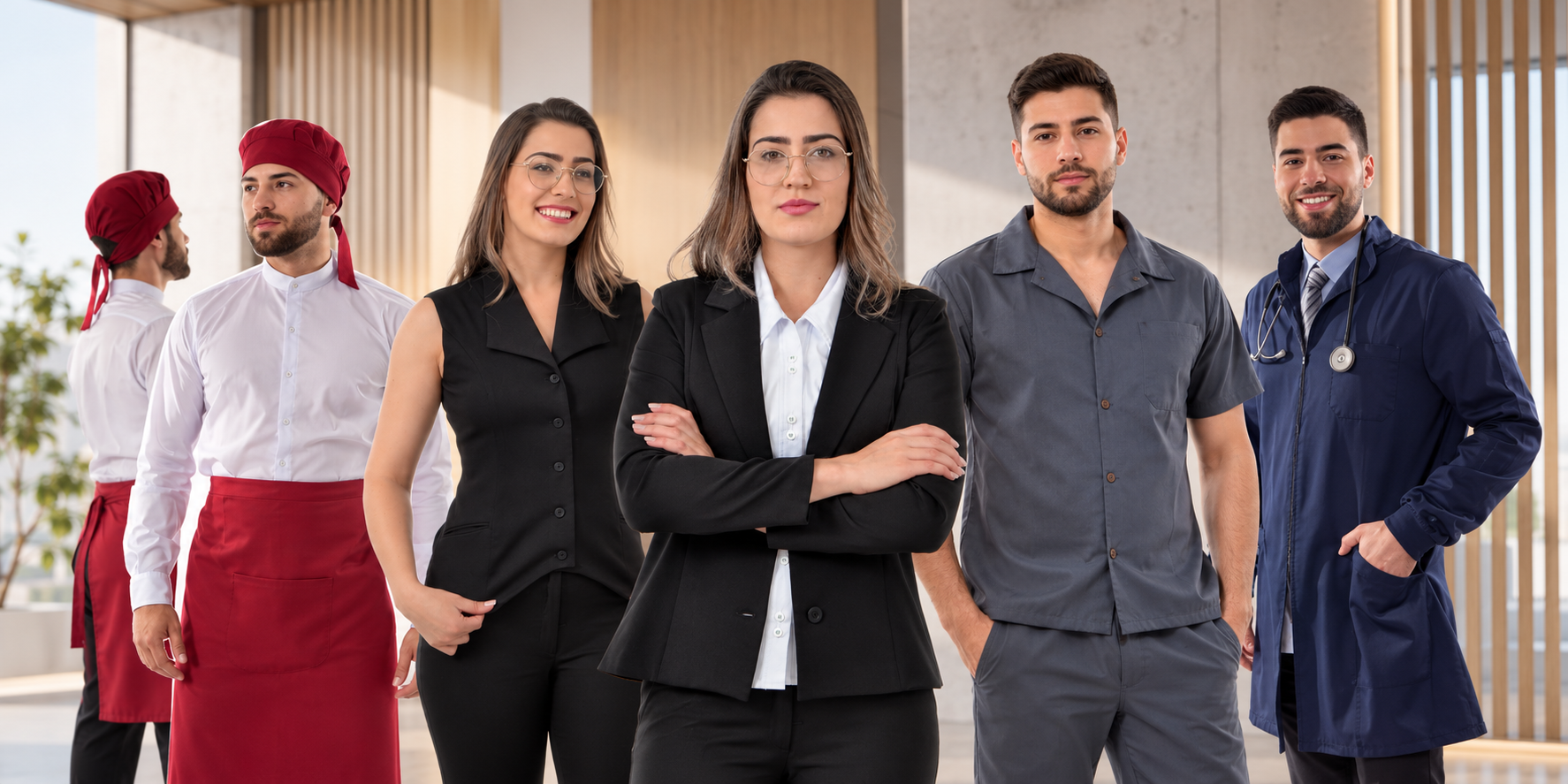 Uniformes profissionais Santa Inocência