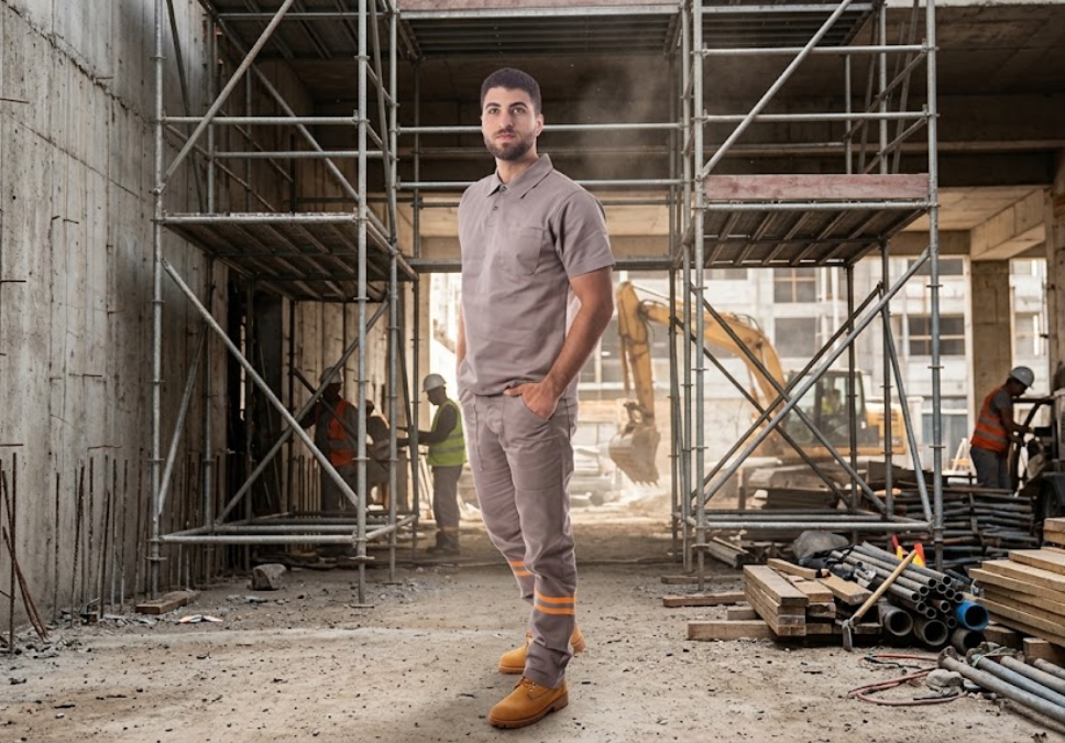 Uniformes para indústria e construção